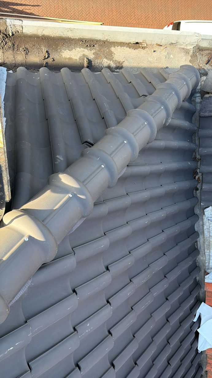 Dakgoot lekkage reparatie